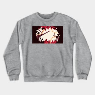 Red Pink Forest Crewneck Sweatshirt